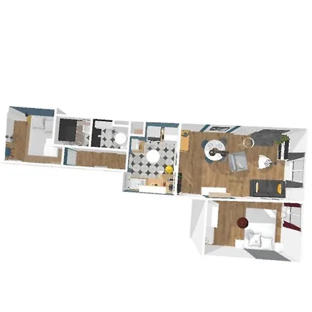 Апартаменты The Clock House, 3 Etoiles